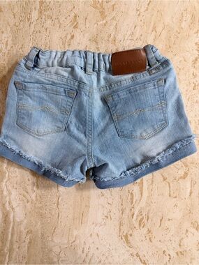 Lucky Brand Light Blue Frayed Hem Denim Shorts